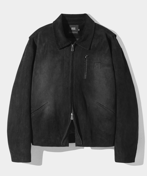 DIMITRI BLACK（ディミトリブラック）の「2WAY OG Essential Detroit Suede Jacket_Black（MA-1・レディース・その他・MEDIUM/LARGE/X-LARGE）」の2枚目の写真