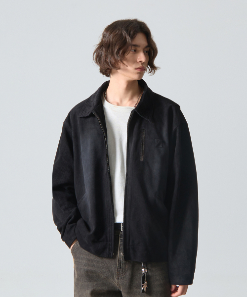 DIMITRI BLACK（ディミトリブラック）の「2WAY OG Essential Detroit Suede Jacket_Black（MA-1・レディース・その他・MEDIUM/LARGE/X-LARGE）」の4枚目の写真