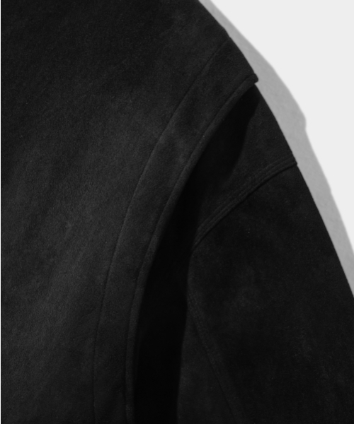DIMITRI BLACK（ディミトリブラック）の「2WAY OG Essential Detroit Suede Jacket_Black（MA-1・レディース・その他・MEDIUM/LARGE/X-LARGE）」の9枚目の写真
