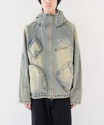 CPG（シーピージー）の「【CPG】別注 CPG RHOMBUS POCKET FADE DENIM JACKET（デニムジャケット）」