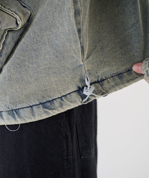 CPG(シーピージー)の「【CPG】別注 CPG RHOMBUS POCKET FADE DENIM JACKET(デニムジャケット・メンズ・ブルー・M/L)」の6枚目の写真