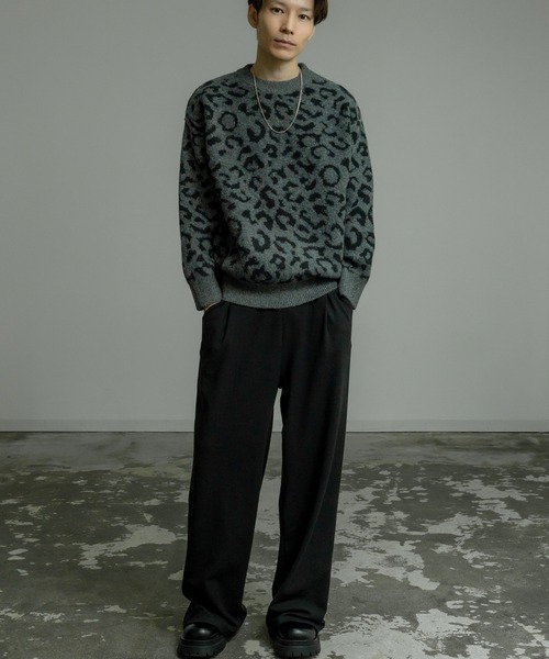 Crownor(クラウノアー)の「リラックス イージー ワイドパンツ(スラックス・メンズ・ネイビー/モカ/ブラック・MEDIUM/LARGE)」の4枚目の写真