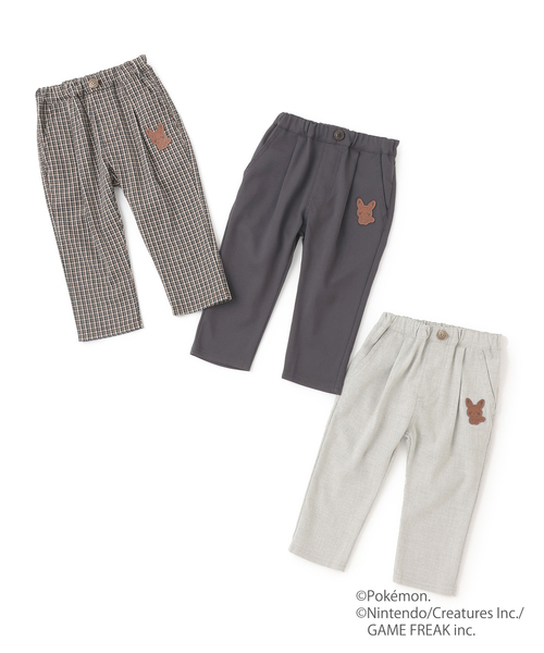 セール】【モンポケ】ポケット刺繍パンツ（その他パンツ）｜petit main