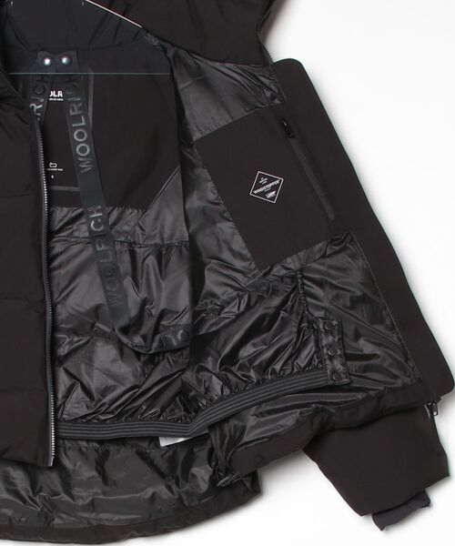 WOOLRICH（ウールリッチ）の「WOOLRICH GTX JACKET ウールリッチ ゴアウィンドーストッパー ダウンジャケット（ダウンジャケット/コート・レディース・ブラック/クリーム・SMALL/MEDIUM/LARGE）」の19枚目の写真