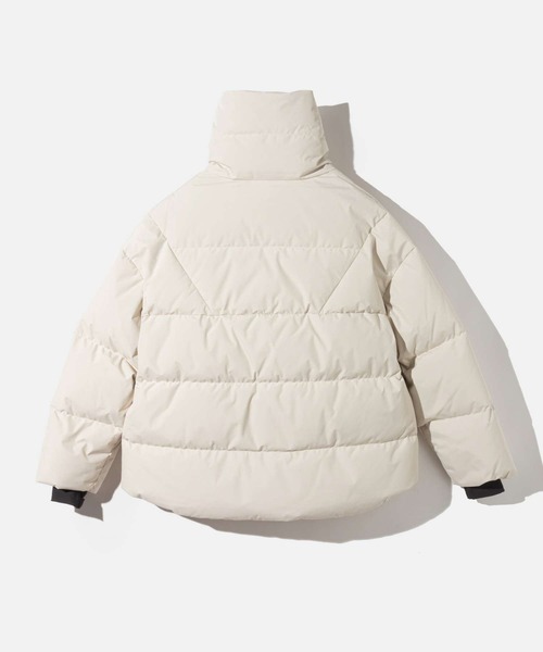 WOOLRICH（ウールリッチ）の「WOOLRICH GTX JACKET ウールリッチ ゴアウィンドーストッパー ダウンジャケット（ダウンジャケット/コート・レディース・ブラック/クリーム・SMALL/MEDIUM/LARGE）」の8枚目の写真