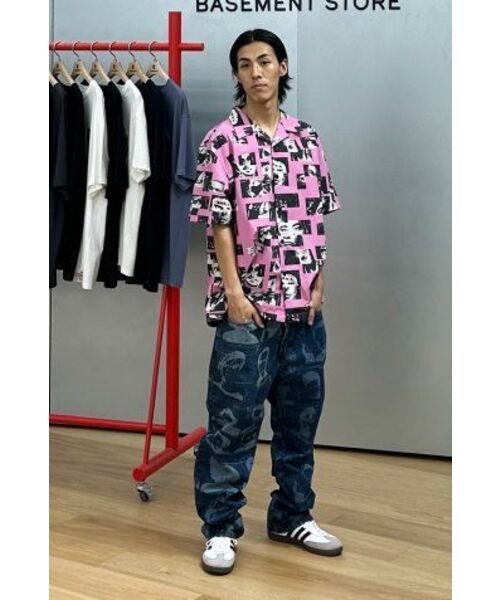 EXTRAORDINARY(エクストラオーディナリー)の「PORTRAIT PRINTING DENIM PANTS INDIGO(デニムパンツ・メンズ・その他・LARGE/MEDIUM/SMALL/X-LARGE)」の10枚目の写真
