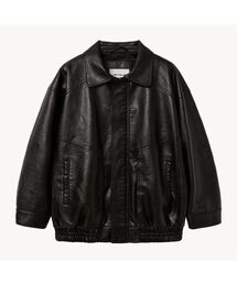 オーバーサイズ」に該当するライダースジャケットファッション通販