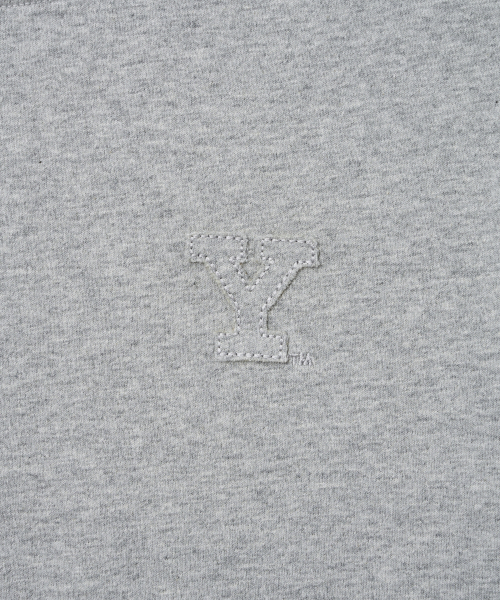 YALE(イェール)の「ウィメンズクロップアップリケ半袖Tシャツ_グレー(Tシャツ/カットソー・レディース・その他・SMALL/MEDIUM)」の5枚目の写真