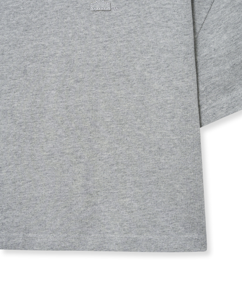 YALE(イェール)の「ウィメンズクロップアップリケ半袖Tシャツ_グレー(Tシャツ/カットソー・レディース・その他・SMALL/MEDIUM)」の8枚目の写真
