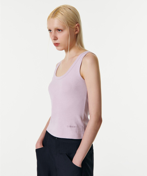 CURRENT（カレント）の「GLITTER U-NECK SLEEVELESS TOP [PINK]（Tシャツ/カットソー・レディース・その他・SMALL/MEDIUM）」の2枚目の写真