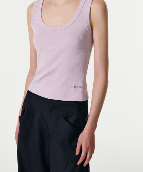 CURRENT（カレント）の「GLITTER U-NECK SLEEVELESS TOP [PINK]（Tシャツ/カットソー・レディース・その他・SMALL/MEDIUM）」の4枚目の写真