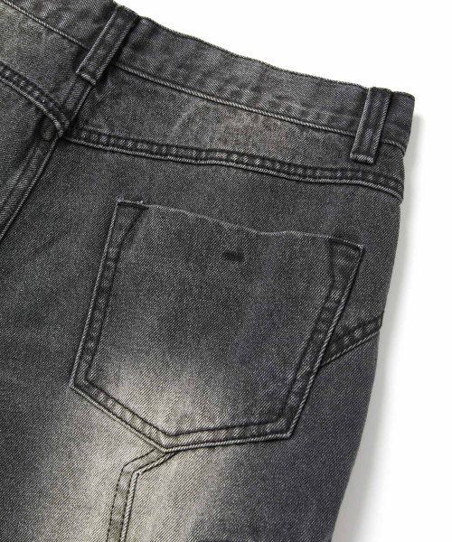 WMC（ダブリューエムシー）の「マルチダートデニム_GREY（デニムパンツ・メンズ・グレー・30(M)/32(L)/36(XL)）」の7枚目の写真