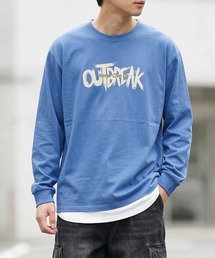 link lot | 【26年春夏新作アイテム】かすれ風ロゴプリントロンT(Tシャツ/カットソー)