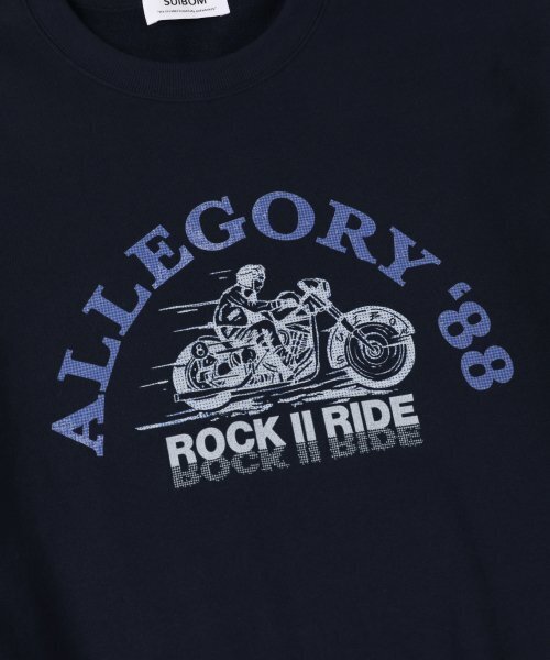 SUIBOM(スイボム)の「アレゴリ88 スウェットシャツ - ネイビー(スウェット・レディース・その他・MEDIUM/LARGE)」の3枚目の写真