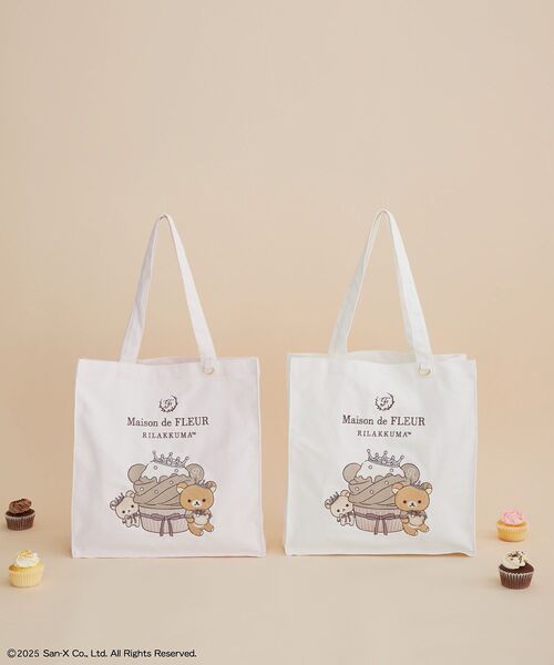 リラックマ スクエアトートバッグ（トートバッグ）｜Maison de FLEUR