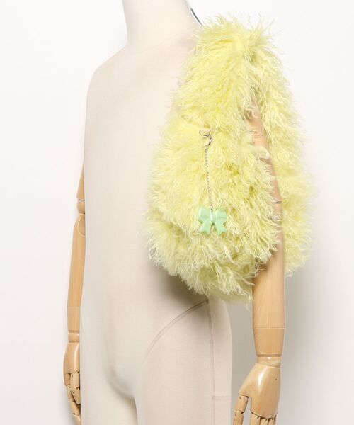 Little sunny bite(リトルサニーバイト)の「【RES】【Little Sunny Bite】fur bag(ハンドバッグ・レディース・ブルー・FREE)」の21枚目の写真
