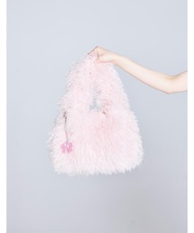 Little sunny bite（リトルサニーバイト）の「【RES】【Little Sunny Bite】fur bag（ハンドバッグ）」