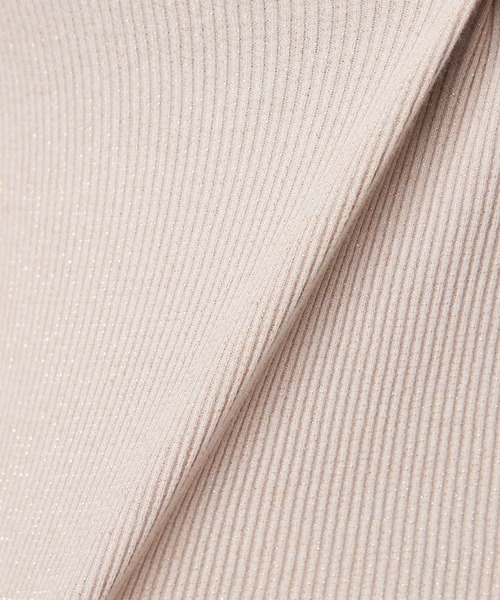 Chacott（チャコット）の「ホリデーラメタンクトップ（Tシャツ/カットソー・レディース・ブラック/ベージュ・M）」の3枚目の写真