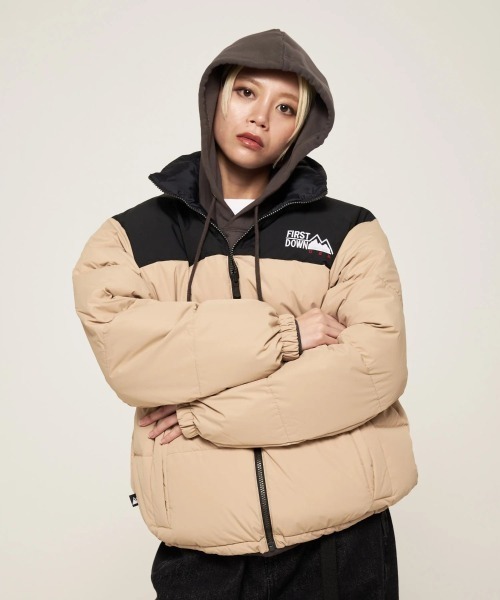 FIRST DOWN BUBBLE DOWN JKT MICROFT(R)（ファーストダウン バブル