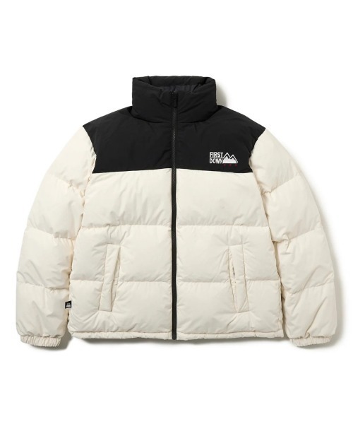 FIRST DOWN(ファーストダウン)の「FIRST DOWN BUBBLE DOWN JKT MICROFT(R)(ファーストダウン バブルダウンジャケット マイクロフト)(ダウンジャケット/コート・メンズ・パープル/マスタード/ベージュ系/ホワイト・SMALL/MEDIUM/LARGE/X-LARGE/XX-LARGE)」の5枚目の写真
