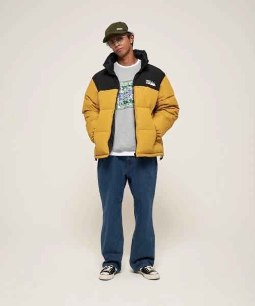 FIRST DOWN(ファーストダウン)の「FIRST DOWN BUBBLE DOWN JKT MICROFT(R)(ファーストダウン バブルダウンジャケット マイクロフト)(ダウンジャケット/コート・メンズ・パープル/マスタード/ベージュ系/ホワイト・SMALL/MEDIUM/LARGE/X-LARGE/XX-LARGE)」の22枚目の写真
