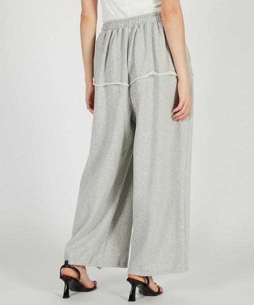 PRANK PROJECT（プランクプロジェクト）の「ボリュームギャザースウェットパンツ / Volume Gather Sweat Pants（スウェットパンツ・レディース・チャコールグレー/グレー/ホワイト・36/38）」の16枚目の写真
