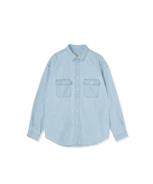 Woody Denim Shirt (Light Blue)