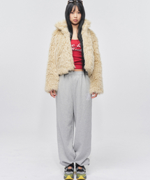RAWMANTICS（ローマンティクス）の「Cloud Touch Oversized Jogger Pants Melange Grey（スウェットパンツ）」