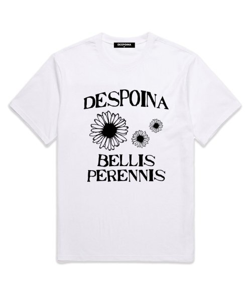OUSE(オウズ)の「ベルリスペレニス オーバーサイズ 半袖Tシャツ (DS011) ホワイト(Tシャツ/カットソー・レディース・その他・SMALL/MEDIUM/LARGE/X-LARGE/XX-LARGE)」の1枚目の写真