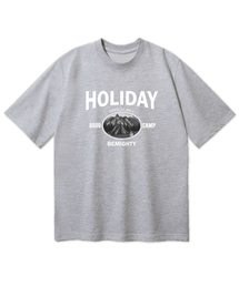 グッドキャンプ オーバーサイズ 半袖Tシャツ [メランジェグレー]