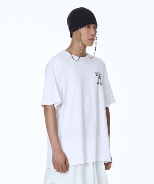 71TO96(チル ハナ トゥ グユク)の「Keyring Overfit T-Shirt (White)(Tシャツ/カットソー・レディース・ホワイト・FREE)」の3枚目の写真