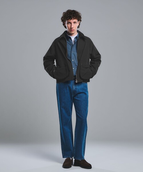 Barbour（バブアー）の「【別注】＜Barbour＞スペイ カスタム ジャケット（ブルゾン・メンズ・ブラック/ライトグレー・M/L/XL）」の5枚目の写真