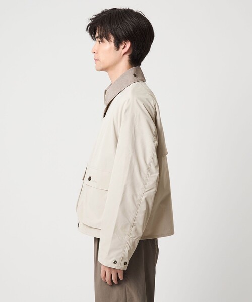 Barbour（バブアー）の「【別注】＜Barbour＞スペイ カスタム ジャケット（ブルゾン・メンズ・ブラック/ライトグレー・M/L/XL）」の13枚目の写真