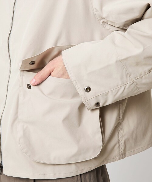 Barbour（バブアー）の「【別注】＜Barbour＞スペイ カスタム ジャケット（ブルゾン・メンズ・ブラック/ライトグレー・M/L/XL）」の18枚目の写真