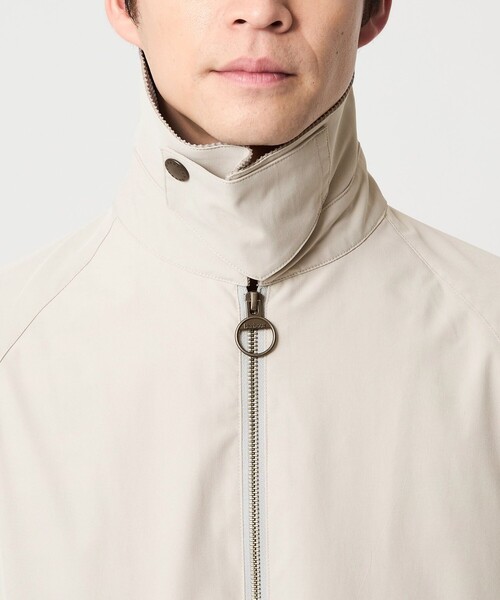 Barbour（バブアー）の「【別注】＜Barbour＞スペイ カスタム ジャケット（ブルゾン・メンズ・ブラック/ライトグレー・M/L/XL）」の20枚目の写真