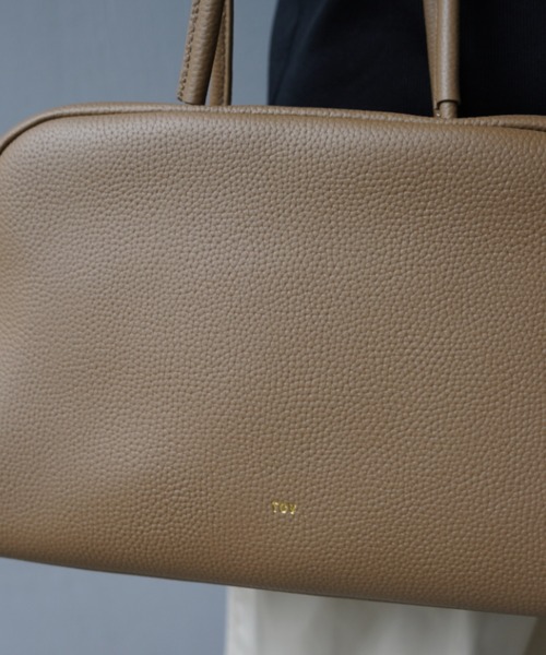 tov（トーヴ）の「TOV(トーヴ)  PETAL OBLONG BAG M（ハンドバッグ・レディース・グレー/ブラウン/ブラック・F）」の12枚目の写真