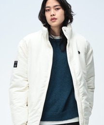 SAKAZEN（サカゼン）の「U.S. POLO ASSN. (ユーエスポロアッスン) ロゴ刺繍 フルジップ 中綿ジャケット（ダウンジャケット/コート）」