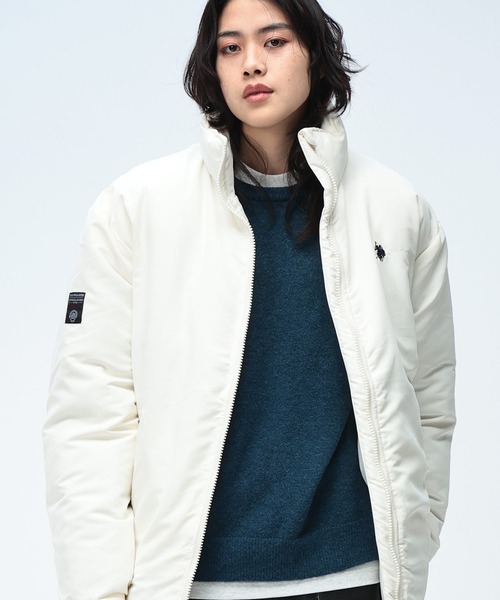 セール いつ U.S. POLO ASSN. ホワイトダウンジャケット M 【公式通販】