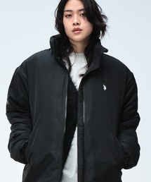 SAKAZEN（サカゼン）の「U.S. POLO ASSN. (ユーエスポロアッスン) ロゴ刺繍 フルジップ 中綿ジャケット（ダウンジャケット/コート）」