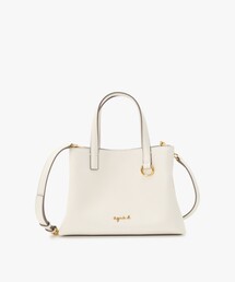レザー 2way スモール トートバッグ "Christelle" ABS01-02
