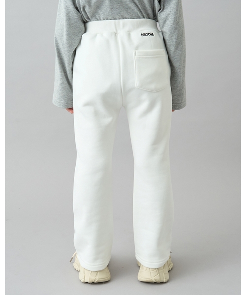 b・ROOM（ビールーム）の「【デイリースタンダードウェアシリーズ】【吸水速乾】センタープリーツフレアスウェットパンツ（その他パンツ・キッズ・ダークブラウン/ブルーグレー/オフホワイト/トップグレー/パープル/ブラック/ライトピンク・100cm/110cm/120cm/130cm/140cm/150cm）」の12枚目の写真