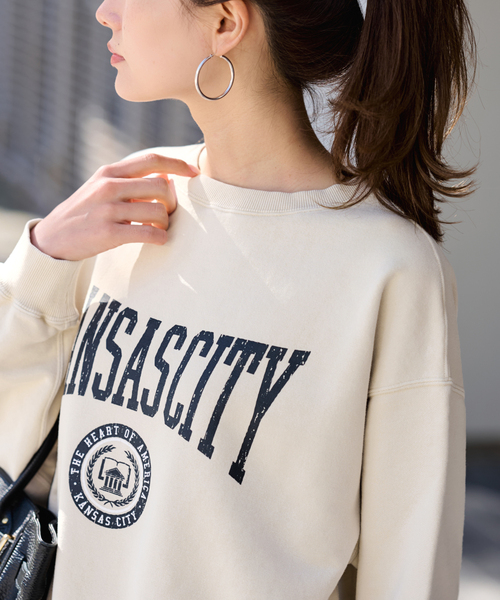 PRINT スウェット（スウェット）｜FRAMeWORK（フレームワーク）の