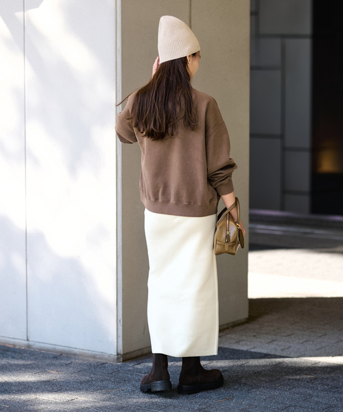 FRAMeWORK（フレームワーク）の「PRINT スウェット（スウェット・レディース・アイボリー/ダークグリーン/ブルー/ブラウン・FREE）」の20枚目の写真