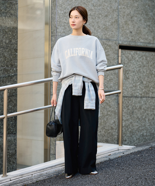 PRINT スウェット（スウェット）｜FRAMeWORK（フレームワーク）の