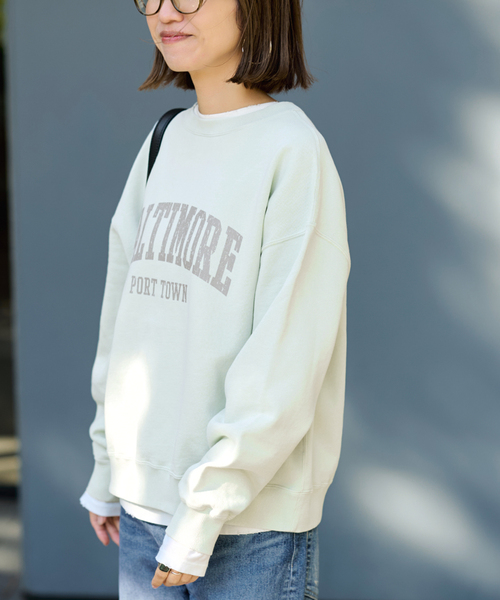 PRINT スウェット（スウェット）｜FRAMeWORK（フレームワーク）の