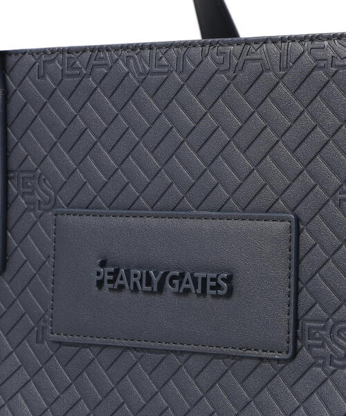 PEARLY GATES（パーリーゲイツ）の「【PEARLY GATES】追加色ＢＡＳＩＣロッカーＢＡＧ（トートバッグ・レディース・グレー系その他/ダークインディゴブルー・FREE）」の7枚目の写真