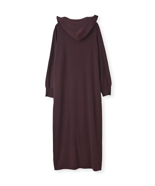 marjour（マージュール）の「HOODED KNIT ONEPIECE（ワンピース・レディース・ブラウン・M）」の20枚目の写真