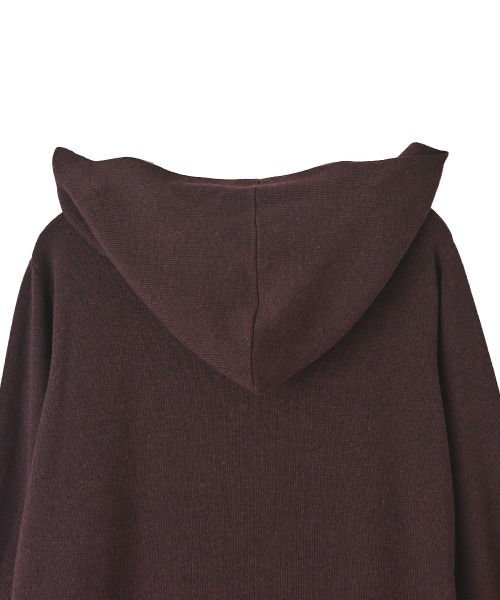 marjour（マージュール）の「HOODED KNIT ONEPIECE（ワンピース・レディース・ブラウン・M）」の22枚目の写真
