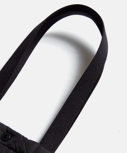 LAVENHAM（ラベンハム）の「Quilted Tote Bag / キルテッド トート バッグ（トートバッグ・メンズ・グリーン系その他/ダークブラック・ONE SIZE）」の10枚目の写真
