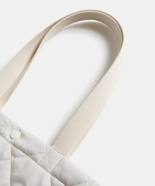 LAVENHAM（ラベンハム）の「Quilted Tote Bag / キルテッド トート バッグ（トートバッグ・メンズ・グリーン系その他/ダークブラック・ONE SIZE）」の20枚目の写真